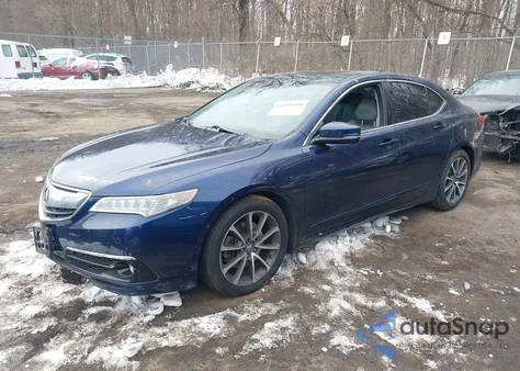2015 Acura Tlx V6 Advance из США, поврежденный, VIN 19UUB2F70FA001519